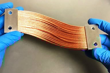 Al-Cu Hybrid Strap - Pre Nickel Plating