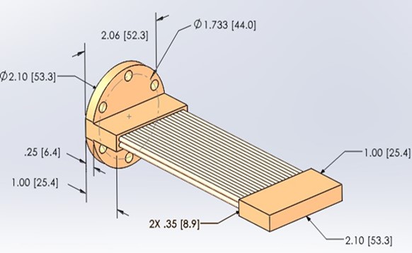 CS-52 Thermal Strap Design Drawing