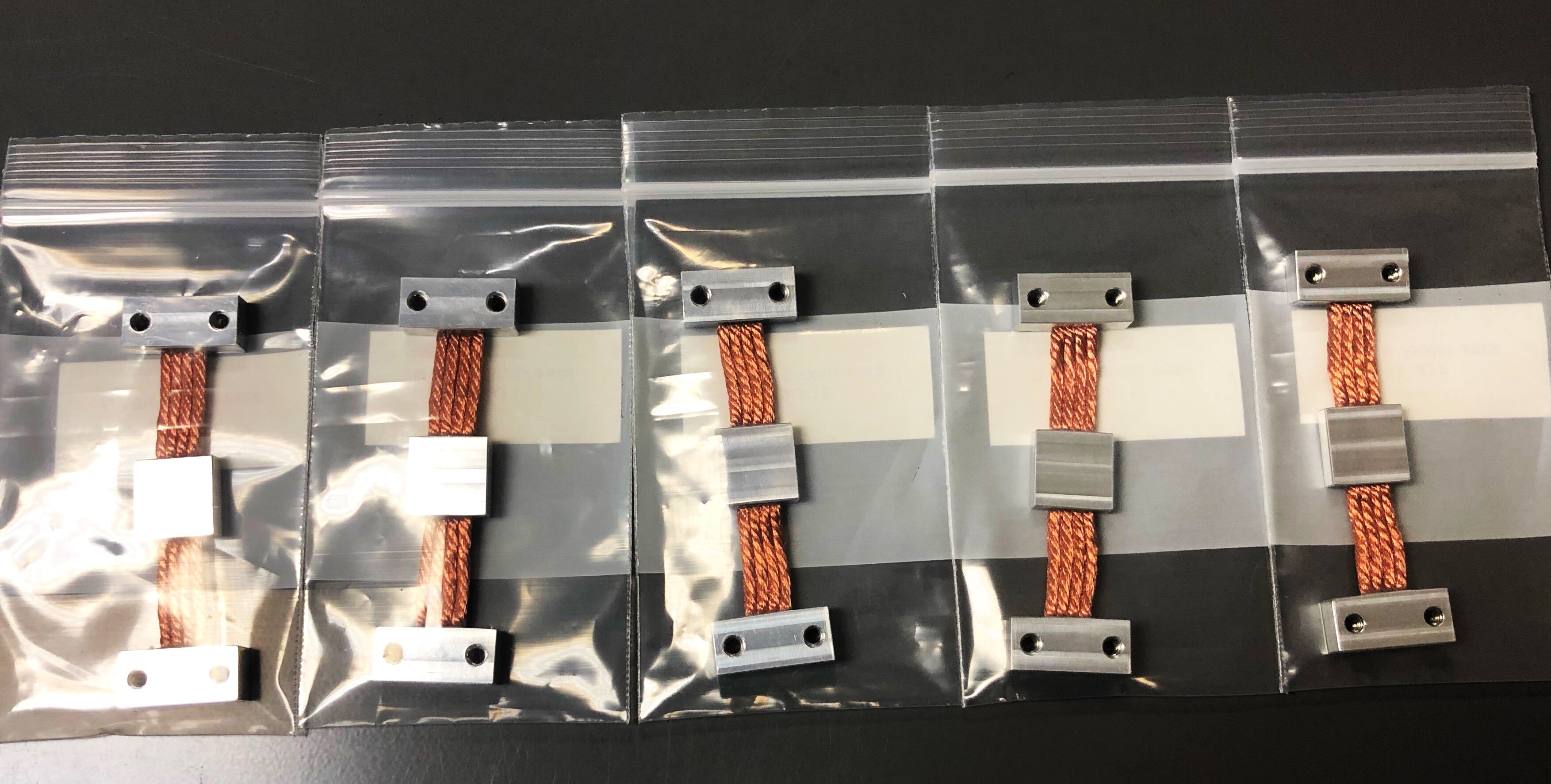 CU LASP - Copper - Aluminum Hybrid Thermal Straps - Europa