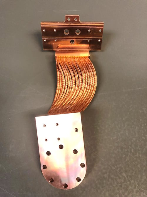 CryoMech AL 160 Custom Copper Thermal Strap by TAI