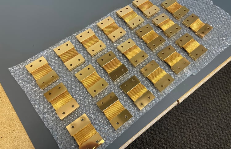 Gold Plated P5-502 Thermal Straps