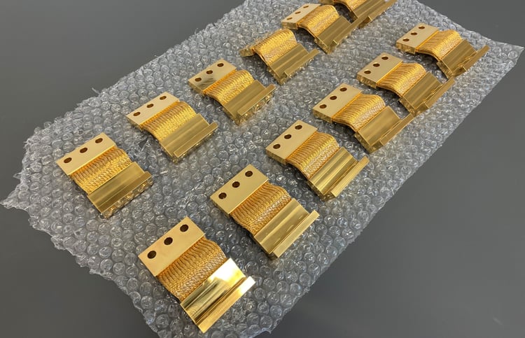 Gold Plated P5-505 Thermal Straps