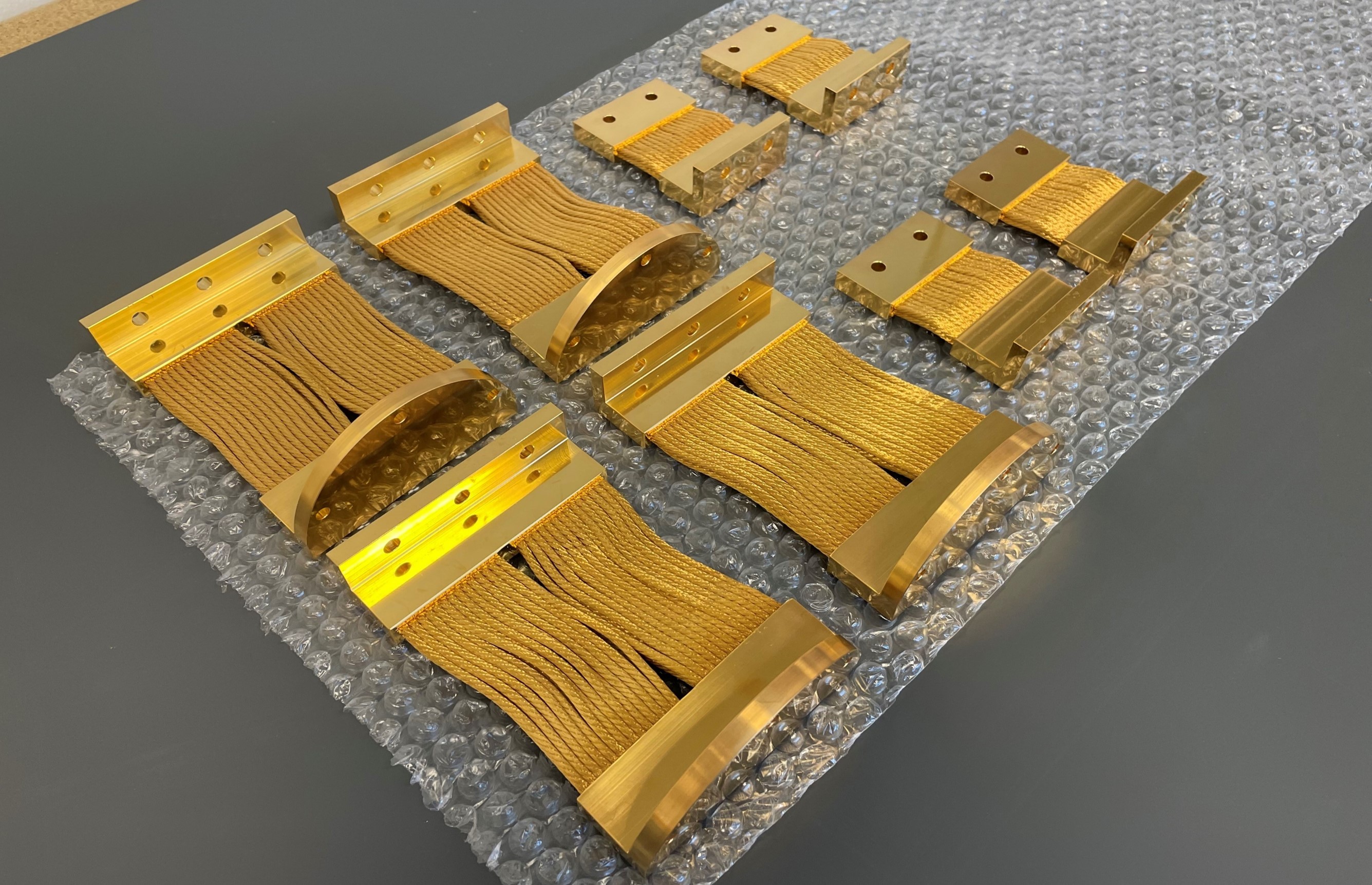 Gold plated CS-85E Thermal Straps