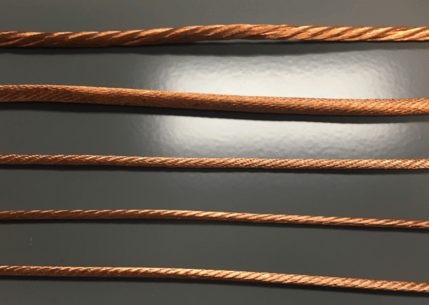 Copper Thermal Straps - TAI's custom copper rope and cabling options Copper Thermal Straps - TAI's custom copper rope and cabling options