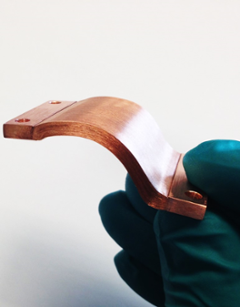 Stacked Foil Copper Heat Strap Stacked Foil Copper Heat Strap