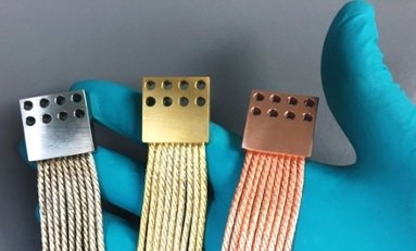 Nickel and Gold Plated Thermal Links Nickel and Gold Plated Heat Straps