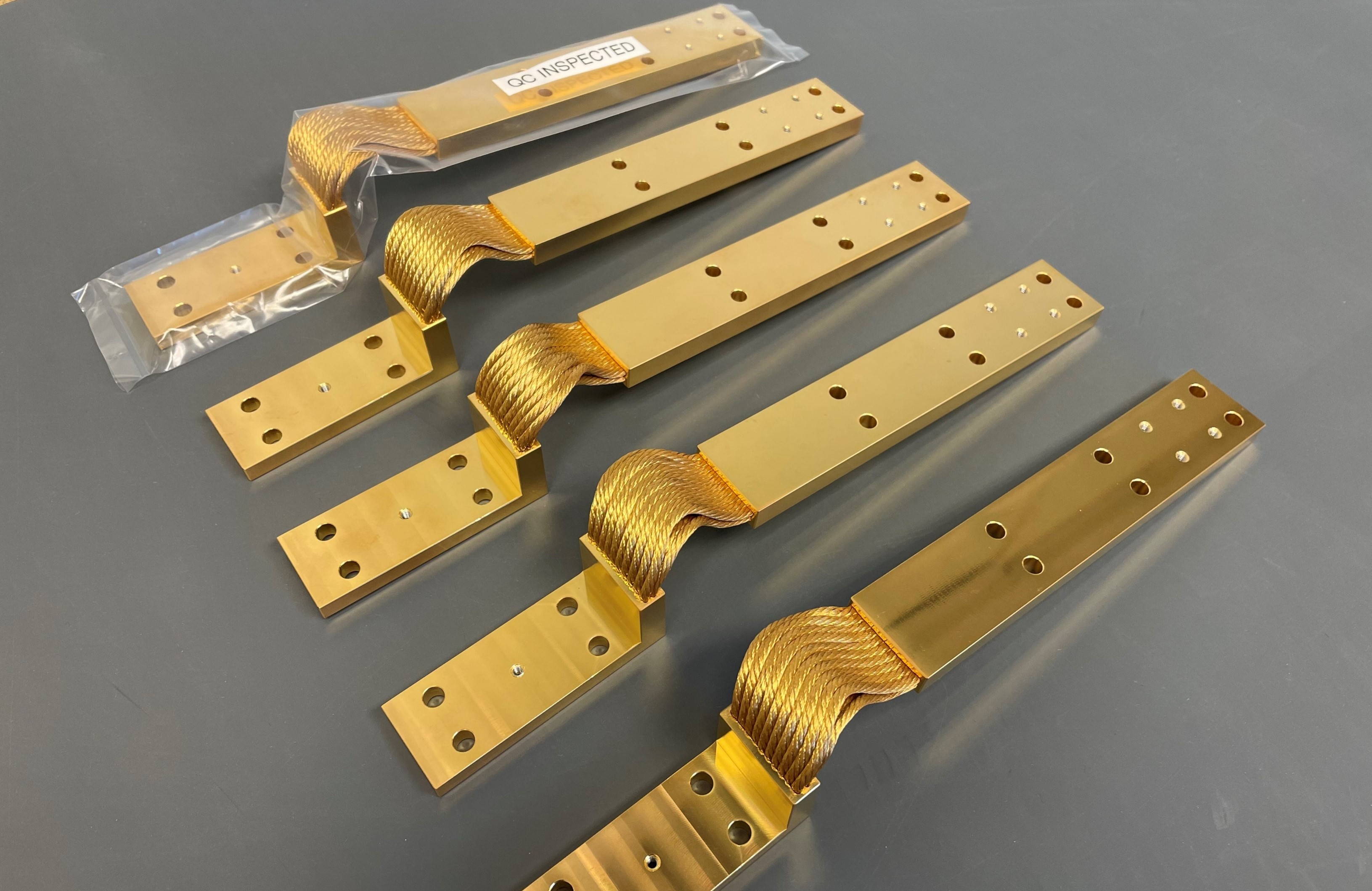 NGC Gold Plated Thermal Straps - TAI