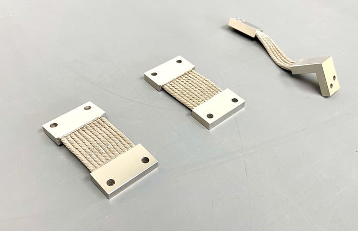 Nickel Plated Custom Thermal Straps