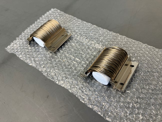 Nickel plated thermal straps-1