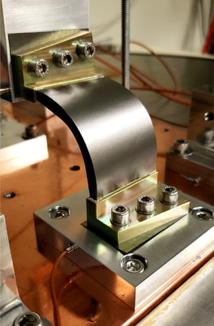 Thermal Straps - PGS Thermal Strap in Test Chamber