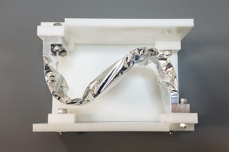 X-Series PGL  thermal links__Mylar Sleeve and Shipping Fixture__NASA