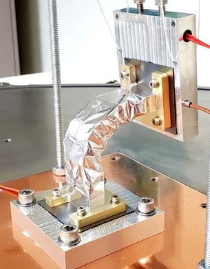 Thermal straps conductance testing