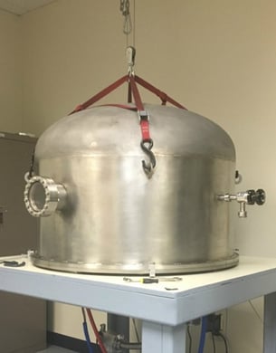 Vacuum Chamber for thermal strap testing