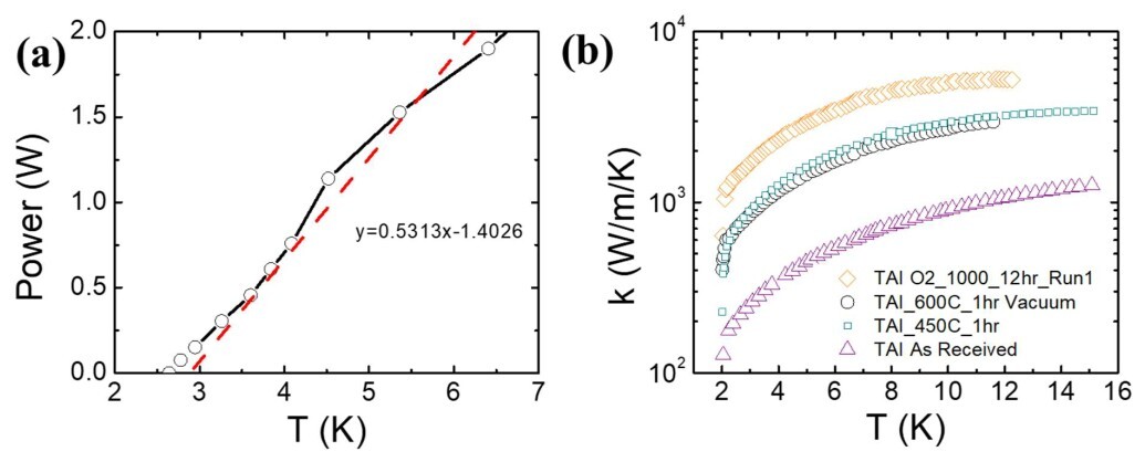 vacuum annealing thermal straps - TAI
