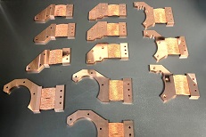 Cryomech PT410 Cryocooler Thermal Straps - 1st and 2nd stage - design gallery